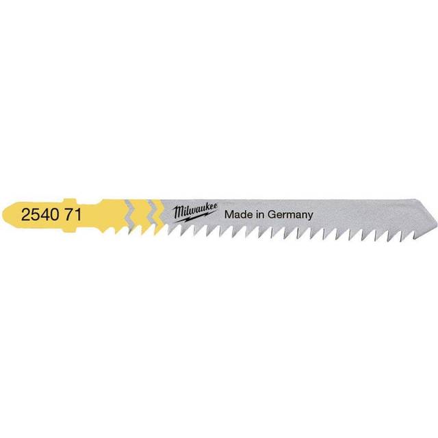 Milwaukee T111C Wood and Plastic Cutting Jigsaw Blades Pack of 5