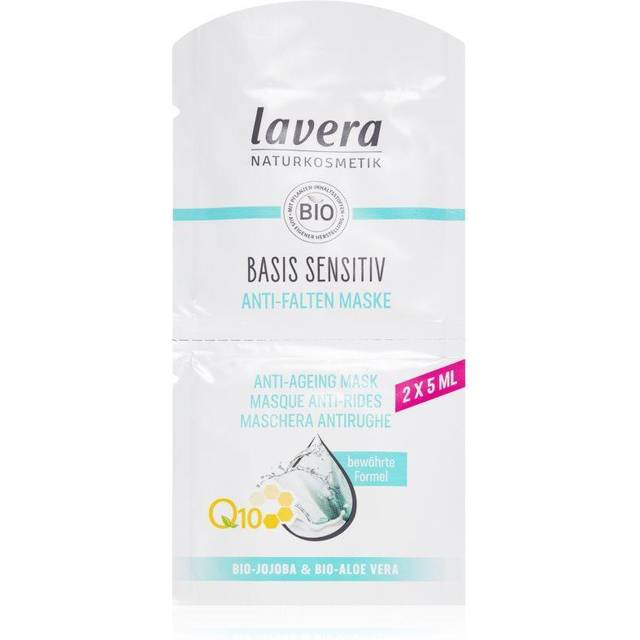 Lavera Basis Sensitiv Ansigtspleje Anti-rynke maske Q10 2