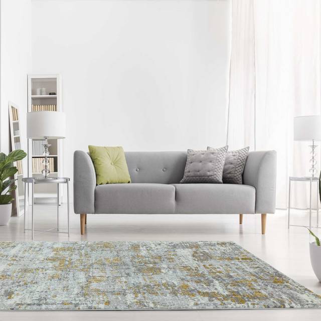 Orion OR07 Abstract Gold Rug