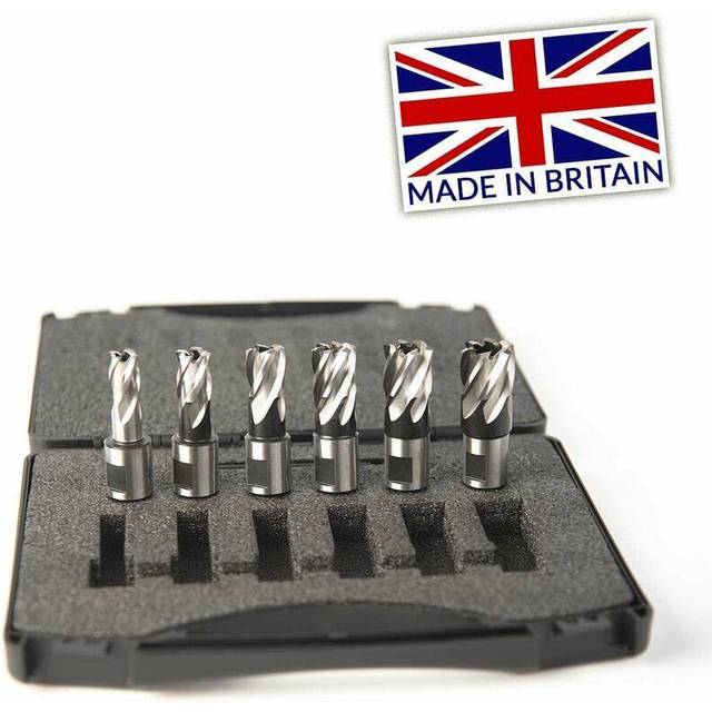 Evolution - Cyclone Annular Mag Drill Cutters 6-Piece Kit (25mm Max Depth)