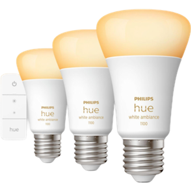 Philips Hue -  White Amb. Starter Kit 3 Bluetooth E27