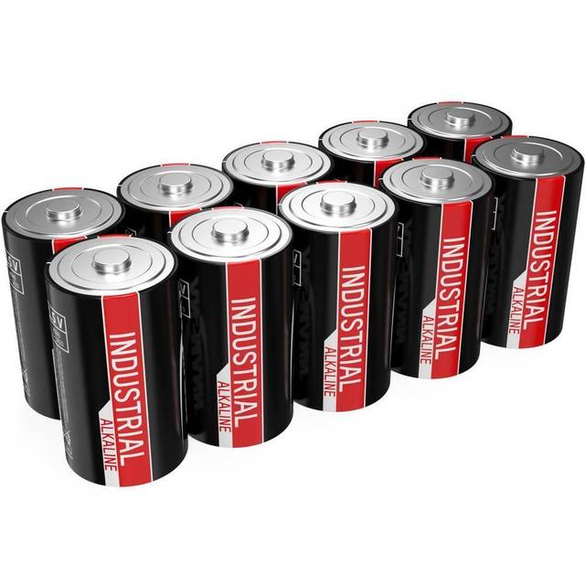 Ansmann 1504-0000 D Industrial Alkaline (Box 10)