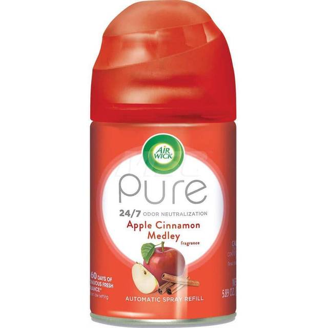 Air Wick Pure Freshmatic Refill Automatic Spray  Apple Cinnamon Medley  1ct  Air Freshener  Essential Oil  Odor Neutralization  Packaging May Vary
