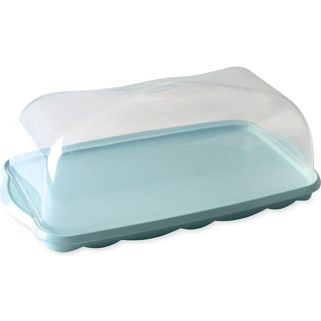 "Nordic Ware Loaf Cake Keeper  Blue 12.8""""""""L x 7.3""""""""W x 4.6""""""""H"