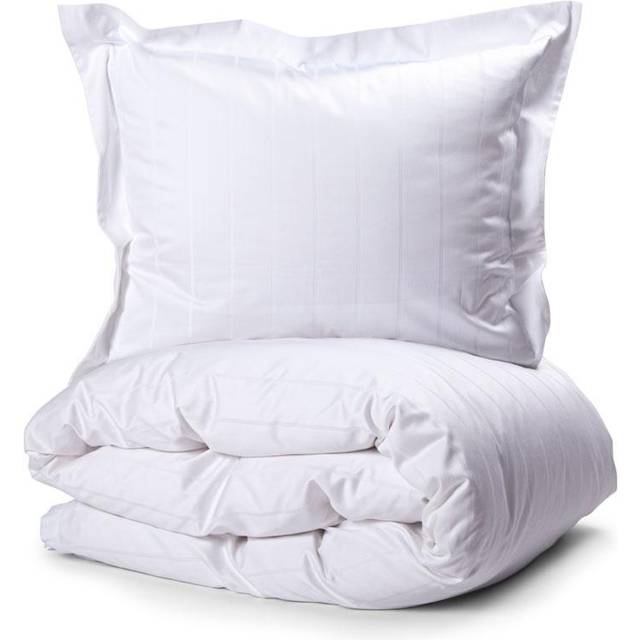 Liverpool Påslakanset Satin Vit Kingsize