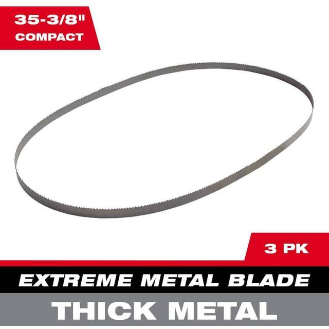 Milwaukee Bandsågblad Bi-metall, 898.52x8/10, 3-pack