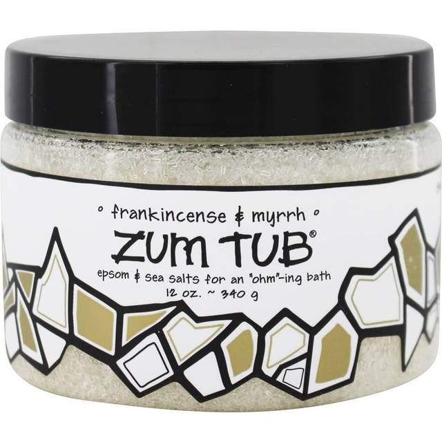 ZUM, Zum Tub, Epsom and Sea Salt, Frankincense and Myrrh, 12 oz (340 g)