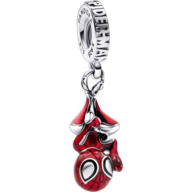 Pandora Marvel Spiderman Hanging Charm - Red
