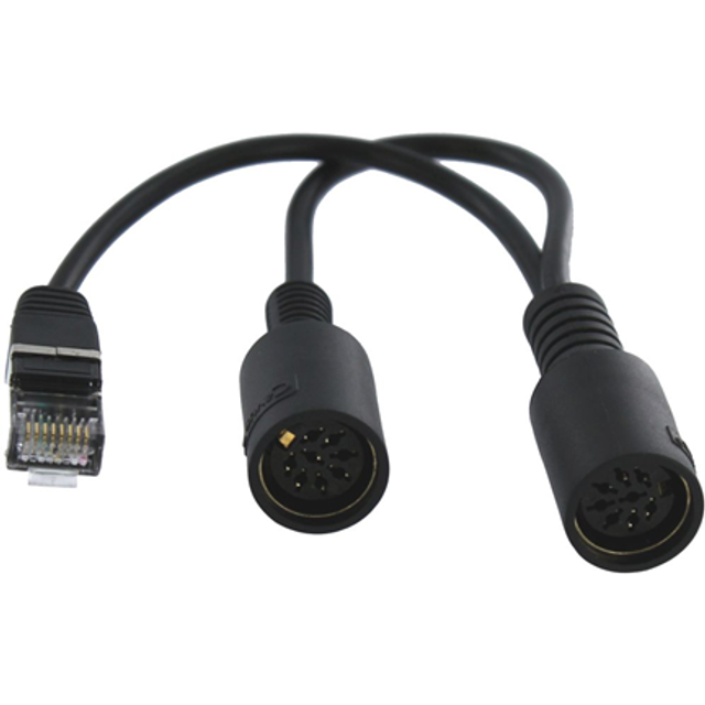 Cavus Powerlink Y-adapter RJ45 2x 8 pol.