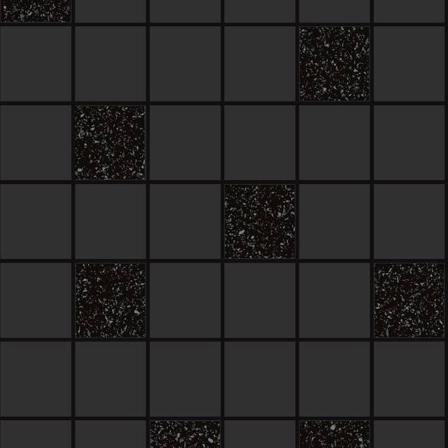 Holden Decor Black Grey Glitter Effect Granite Silver Tile on a Roll Wallpaper