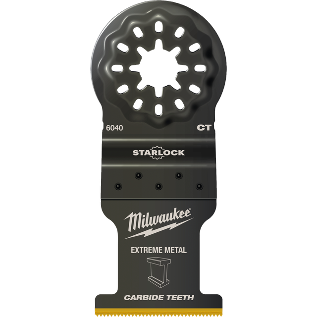 Milwaukee Starlock Oscillating Multi Tool Plunge Carbide Saw Blade 35mm Pack of 1