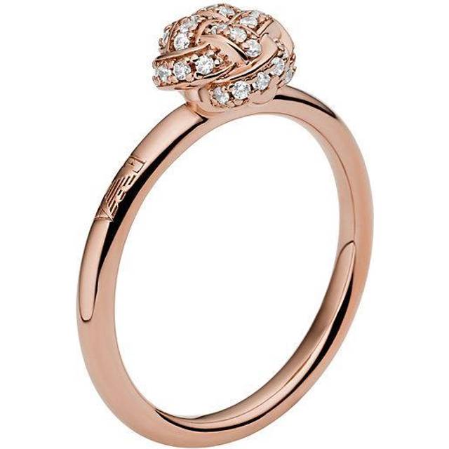 Emporio Armani Damenring EG3540221 - ros&#xE9;gold