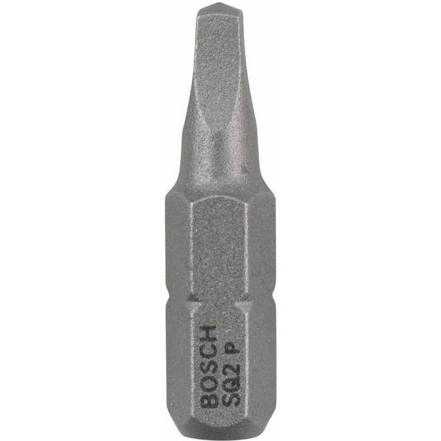 Bosch Square Extra Hard Robertson Screwdriver Bit R2 Square 25mm Pack of 25