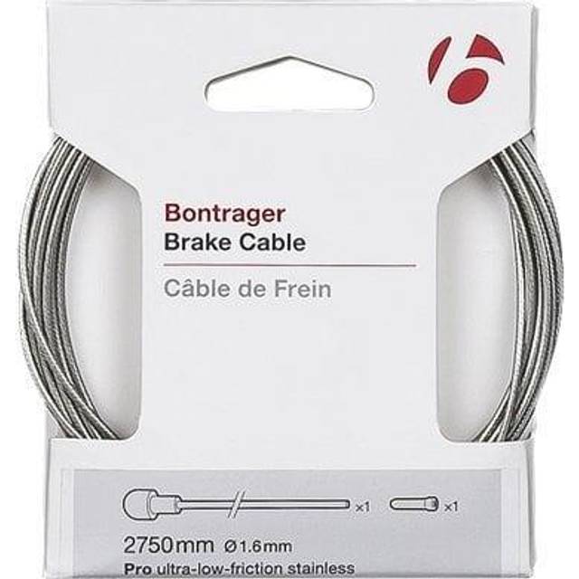 Bromsvajer Bontrager Pro Brake Road rostfri 1.5 x 2750 mm