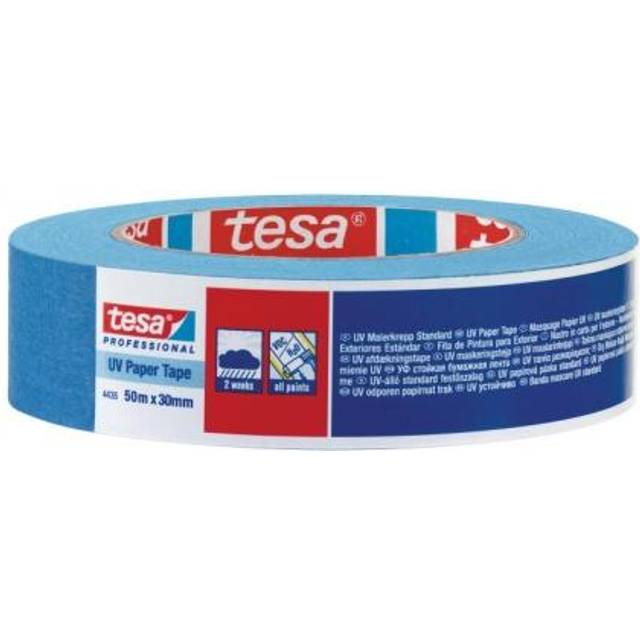 Malertape tesa® 4435 – Den professionelle udendørs malertape UV 2 uger, 50 m x 25 mm