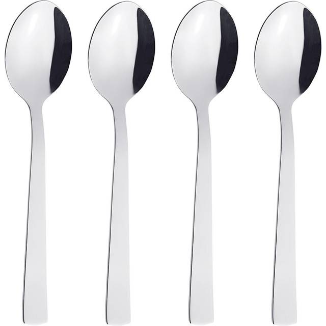 Aida Raw dessert spoon 4-pack Stainless steel