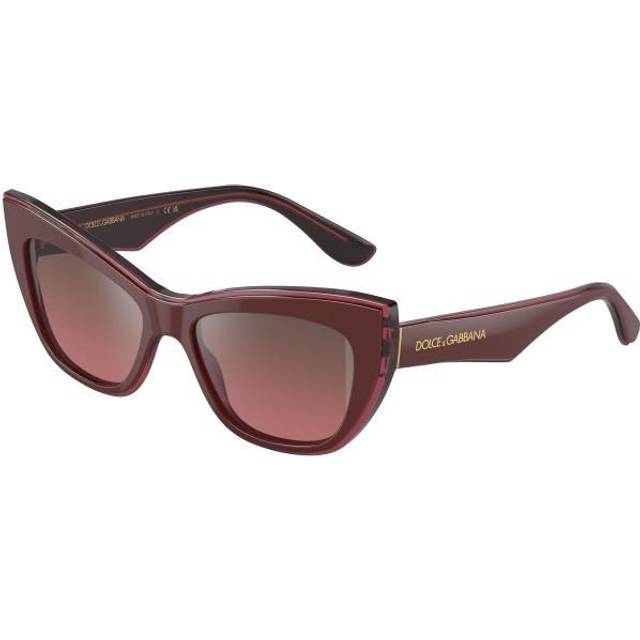 Cat Eye Sunglasses DG4417 - PURPLE - Channel luxurious Italian chic this season with Dolce & Gabbana's sunglasses collection. Mirroring the Domenico Dolce and Stefano Gabbana approach to everyday style, the designs are playful, bold and striking in the form of dynamic silhouettes and gradient lenses.