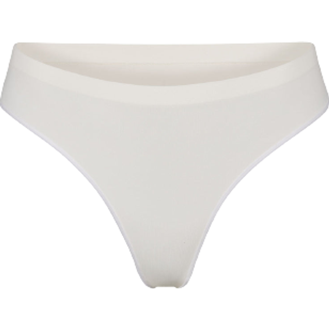 Skims Womens Sien Smoothing Mid-rise Stretch-woven Thong Xxxl - SIENNA