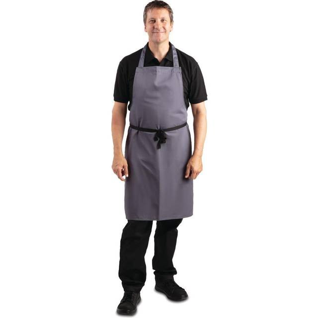 Whites Polycotton Bib Apron Charcoal