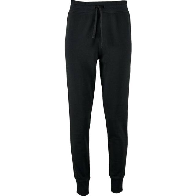 (S, Charcoal Marl) SOLS Womens/Ladies Jake Slim Fit Jogging Bottoms