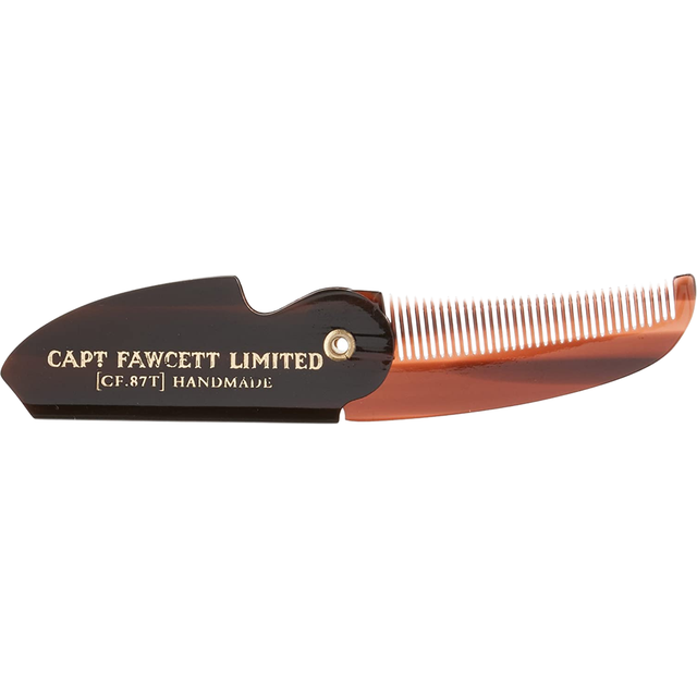 Captain Fawcett Accessories Moustache Comb Vikbar mustaschkam 1 st.