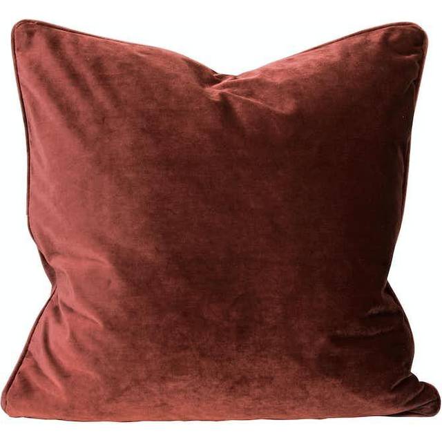 Elise Sammet Kuddfodral Röd 60x60