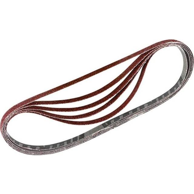 Makita Sanding Belt 6mmx533mm Pack of 5 Option: 80G