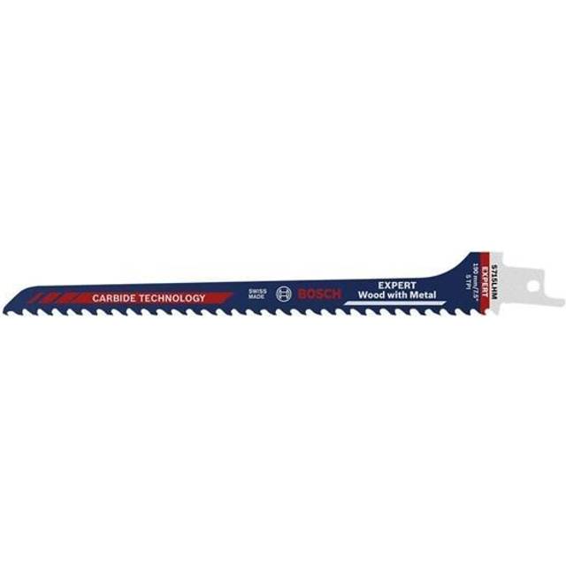Bosch Expert S715LHM Tough Metal Embedded Wood Reciprocating Sabre Saw Blades 190mm Pack of 1