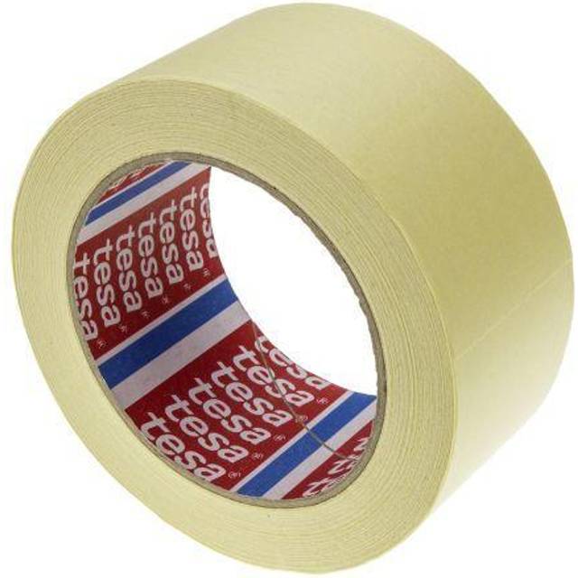 tesa 04329 PV1 Finely CrÃªped Paper Masking Tape 50mm x 50m
