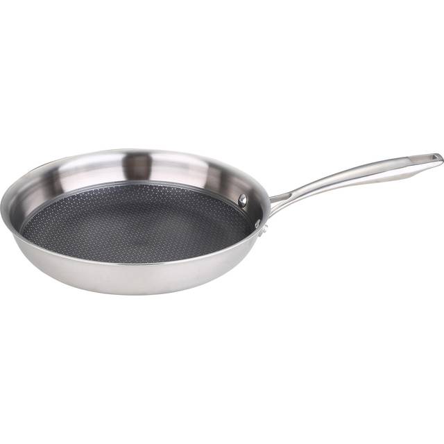 MasterPro Non-Stick Frying Pan Hi-Tech 3 Stainless Steel Tri-Ply - 28cm