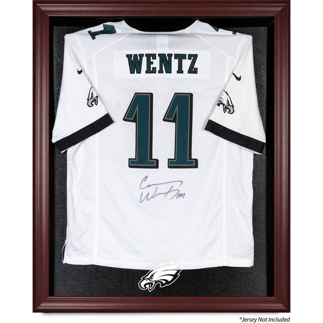 Philadelphia Eagles Mahogany Framed Jersey Display Case