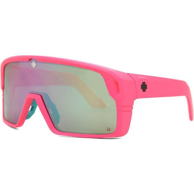 Spy MONOLITH Happy Bronze with Light Green Spectra Mirror Shield Unisex Sunglasses 6700000000151 - Pink (Dimension: 7.0000x6.0000x4.0000 inches)