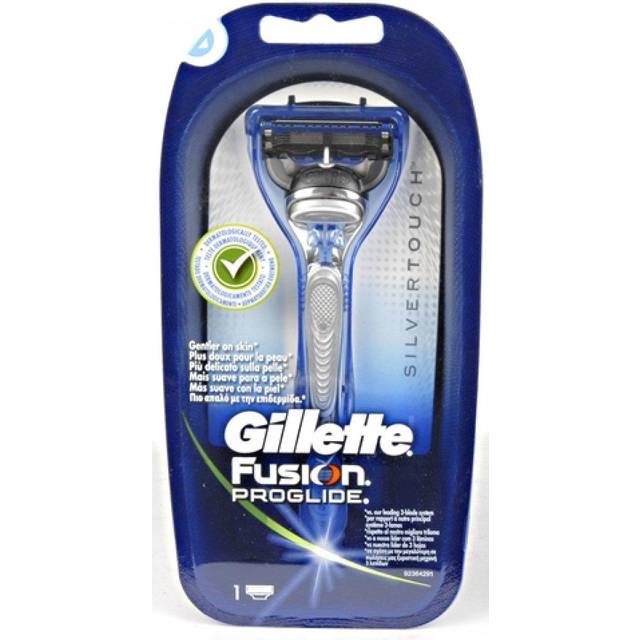 Gillette Fusion ProGlide Silvertouch Rakhyvel