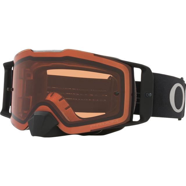 Oakley Front Line Prizm Motocross Goggles, black-brown for Men