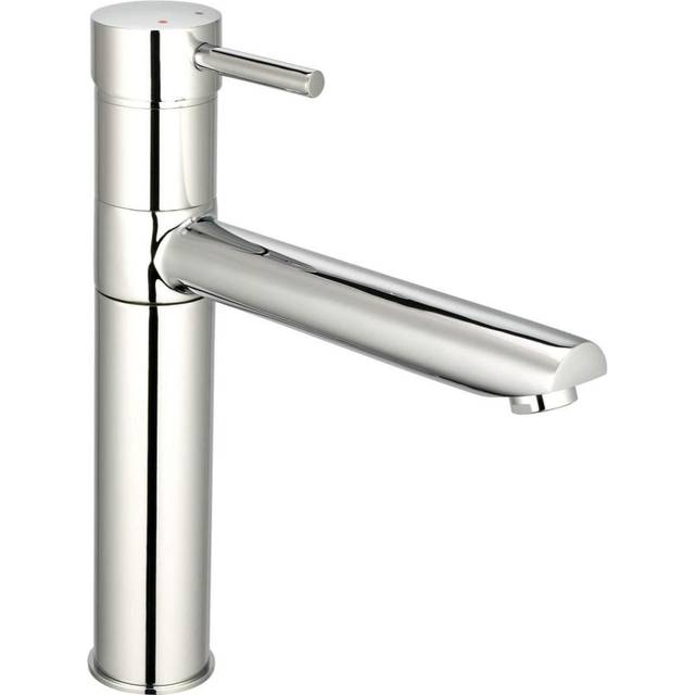 Reginox Hudson Kitchen Sink Tap Chrome Swivel Single Spout Mixer Hot Cold Tap