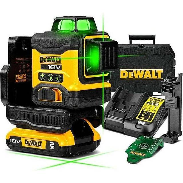 Dewalt - DCLE34031D1 18V xr 3x360 Compact Green Laser Kit