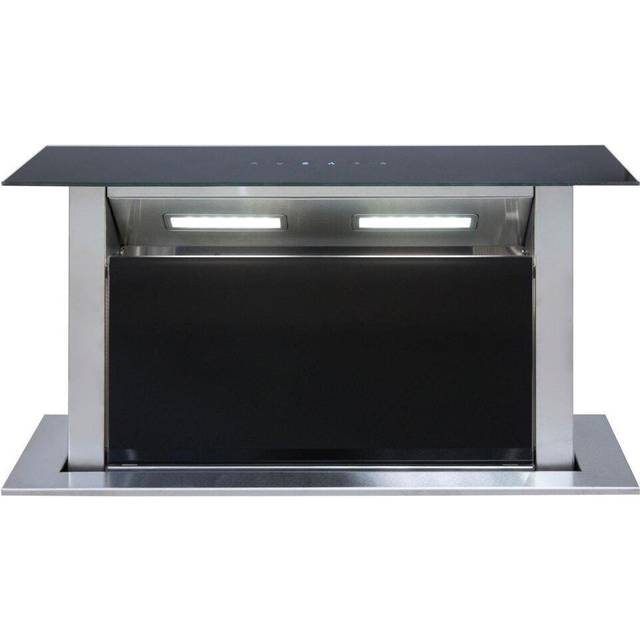 SIA DD60BL 60cm Black Touch Control Downdraft Cooker Hood Island Extractor Fan