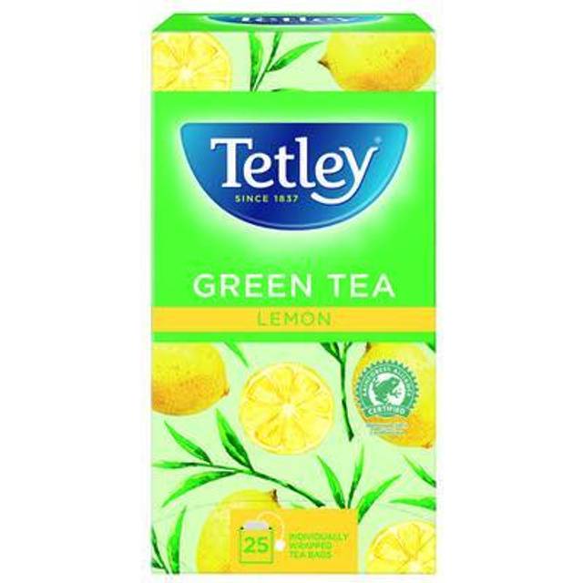 Tetley Green Tea With Lemon Tea Bags (25 Pack) 1571A
