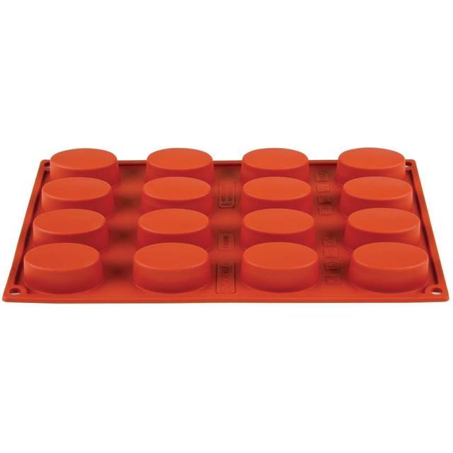 Pavoni Formaflex Silicone Oval Mould 16 Cup