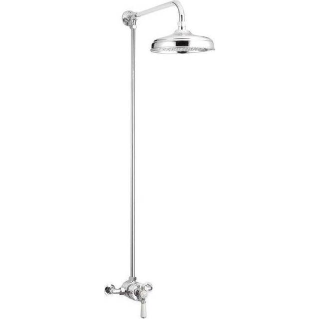 Mira Realm Single Outlet ER Thermostatic Rear Fed Mixer Shower - Chrome