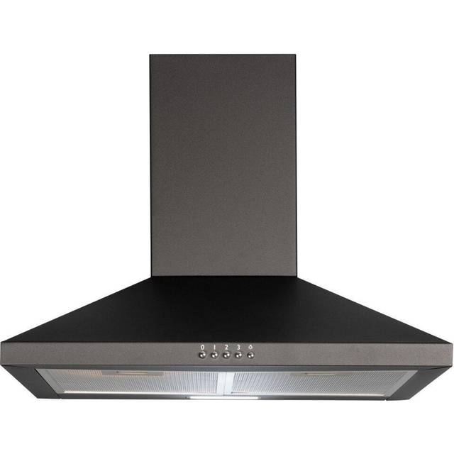 SIA CHL60BL 60cm Pyramid Chimney Cooker Hood Kitchen Extractor Fan In Black