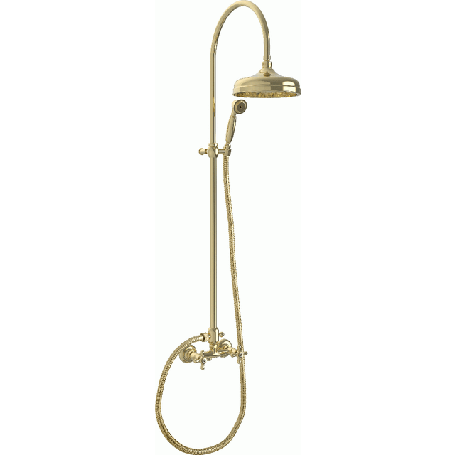 Takduschset Lavabo Retro 150 cc - Mässing