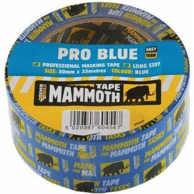Everbuild Pro Blue Masking Tape 25mm 33m