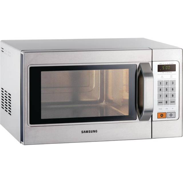 Samsung 1100W Light Duty Programmable Commercial Microwave 26ltr. CM1089. 3 Year Onsite warranty. Special Price - Stainless steel