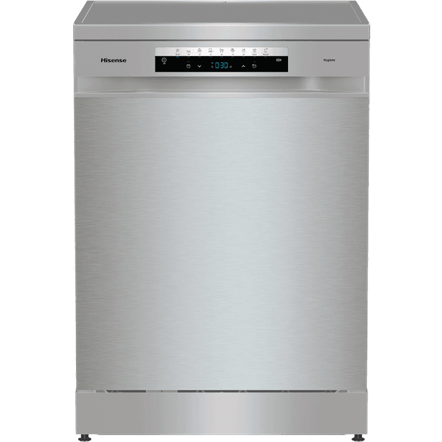 HISENSE HS673C60XUK Full-size WiFi-enabled Dishwasher - Stainless Steel, Stainless Steel
