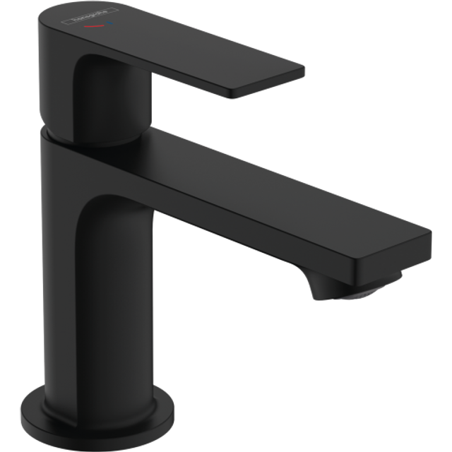 Hansgrohe Rebris E CoolStart 80 Basin Mixer Tap Matt Black