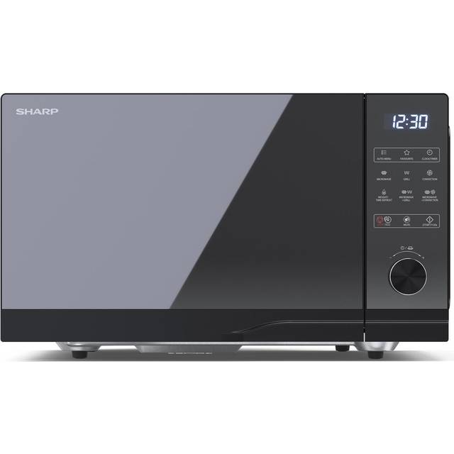 Sharp YC-GC52BU-B 25 L 900W Microwave Oven with Grill and Convection - Black