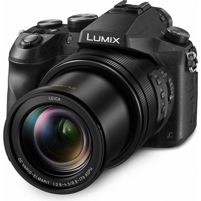 Panasonic LUMIX FZ2500 20.1MP 4K Point and Shoot Camera with 64GB SD Card and Accessory Bundle in Black