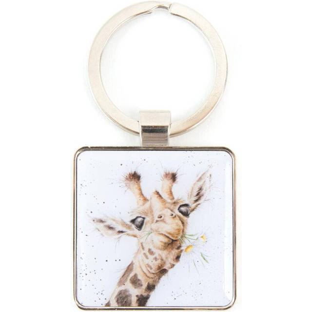 (Flowers) Wrendale Designs Metal Keyring Cracker Filler Gift | Choice of Design