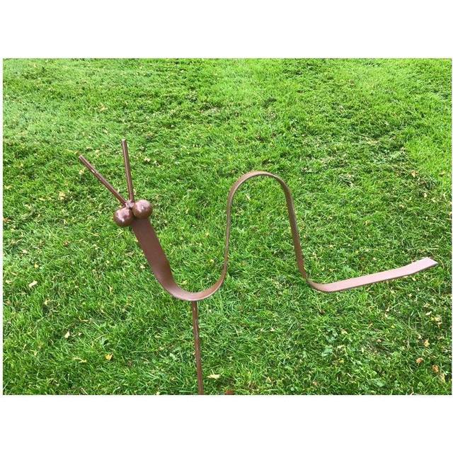 Worm Garden Art - Steel - W53.3 x H53.3 cm - Bare Metal/Ready to Rust